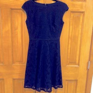 Wisp Stitch Fix Navy Blue Lace Dress